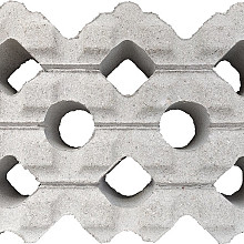 Grasbeton WaterWijs 40x60x12 cm grijs profiel (VE)