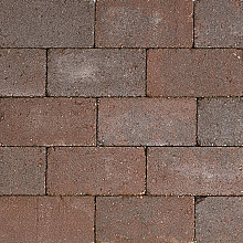 Antieke trommel betonstraatsteen 6 cm groningerbruin