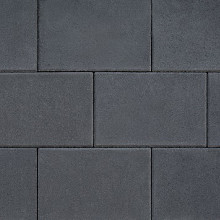 Design square 20x30x4 cm black