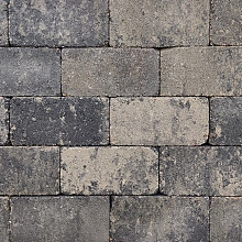Antieke trommel betonstraatsteen 6 cm oud dokkum