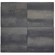 Terratops 60x60x4,7 Grijs/Zwart