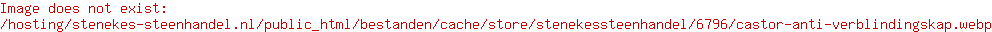 Castor anti-verblindingskap