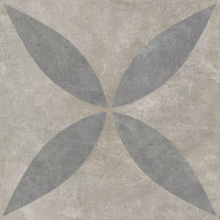 GeoCeramica® 60x60x4 Amb. Greige Flower