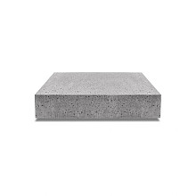 Oud Hollandse halve traptrede 50x40x20 cm Grijs