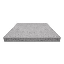 Oud Hollandse tegel gewapend 80x80x5 cm Grijs