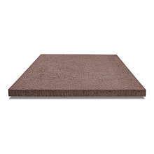 Oud Hollandse tegel gewapend 100x100x5 cm Roodbruin *