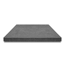 Oud Hollandse tegel gewapend 120x120x7 cm Antraciet