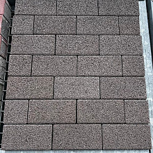 B-keus Klinker 8cm Bruin Structuur kleurvast